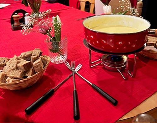 Käsefondue Laufeneck Basel